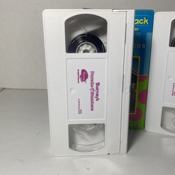 Barney’s Exercise Circus/Parade of Numbers (VHS, 1996, 2-Tape Set) Barney - Picture 2 of 10